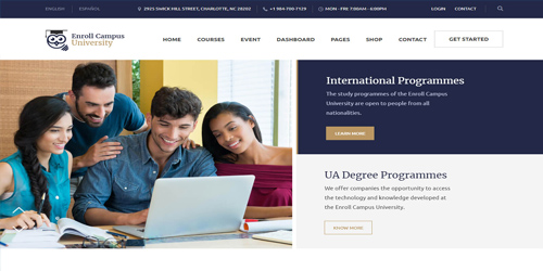 Website for College