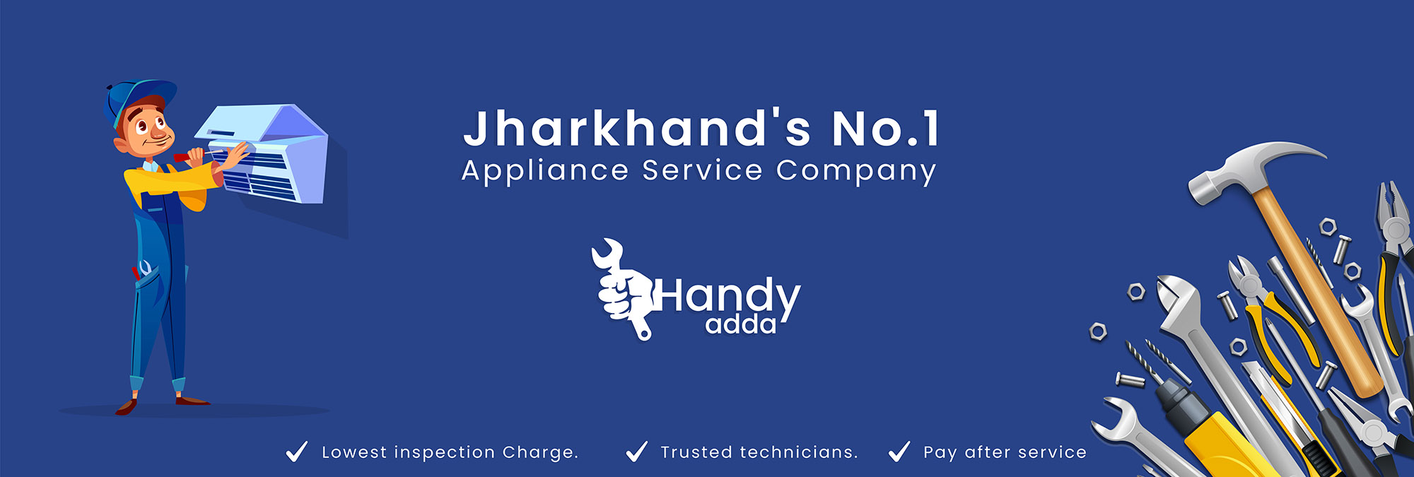 Handyadda AC Service, Fridge Service and repair,